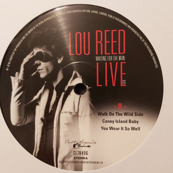 Lou Reed : Waiting For The Man (Live 1976) (LP, Album, Unofficial, 180)