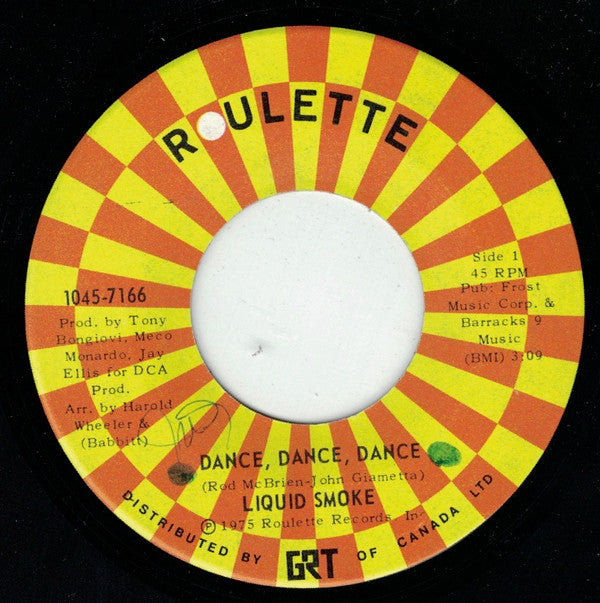 Liquid Smoke : Dance, Dance, Dance (7", Single)