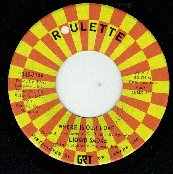 Liquid Smoke : Dance, Dance, Dance (7", Single)