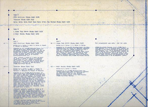 Jay-Z : The Blueprint Clean Album Sampler (12", Ltd, Promo, Smplr)