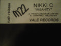 Nikki C (2) : Insanity (12", W/Lbl)