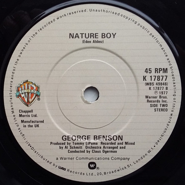 George Benson : Turn Your Love Around (7")