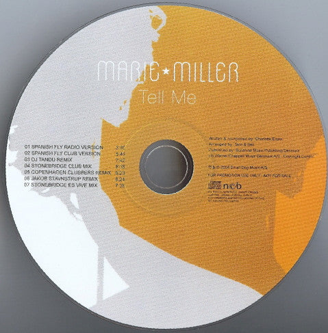 Marie Miller : Tell Me (CD, Maxi, Promo)
