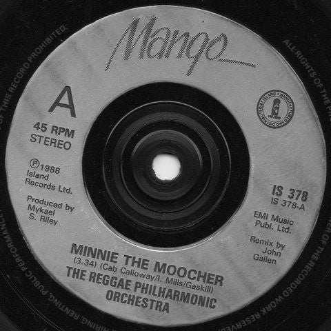 Reggae Philharmonic Orchestra : Minnie The Moocher (7", Single, Sil)