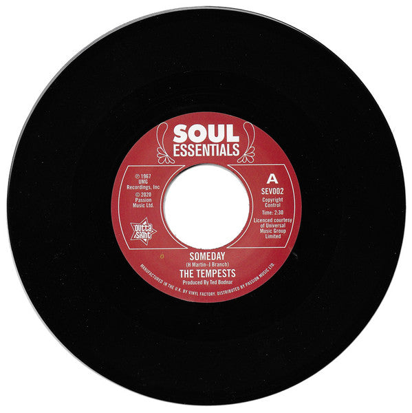 The Tempests (3) : Someday / I Don't Want To Lose Her (7", Single, Dlx)