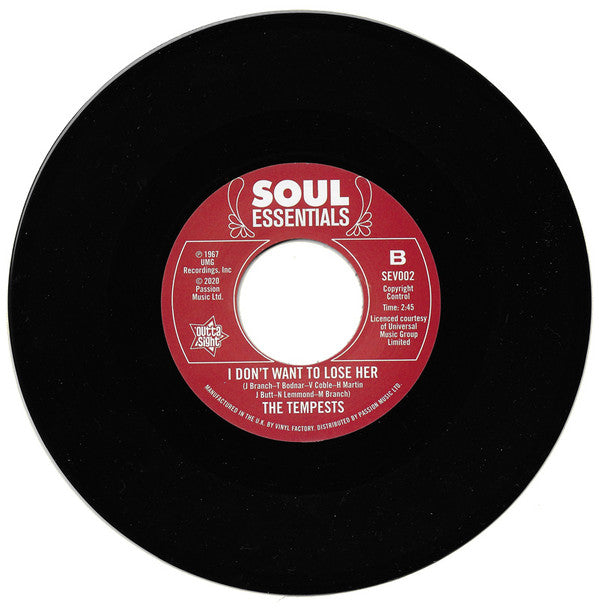 The Tempests (3) : Someday / I Don't Want To Lose Her (7", Single, Dlx)