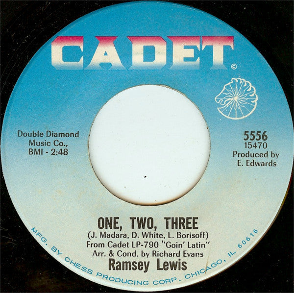 Ramsey Lewis : One, Two, Three / Down By The Riverside (7", Single)