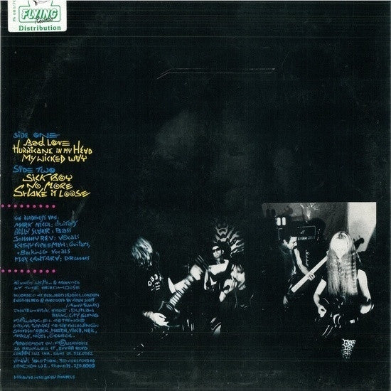 The Birdhouse : Burnin' Up (12", MiniAlbum)