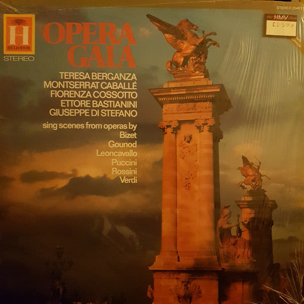 Teresa Berganza, Montserrat Caballé, Fiorenza Cossotto, Ettore Bastianini, Giuseppe di Stefano : Opera Gala (LP, Comp)