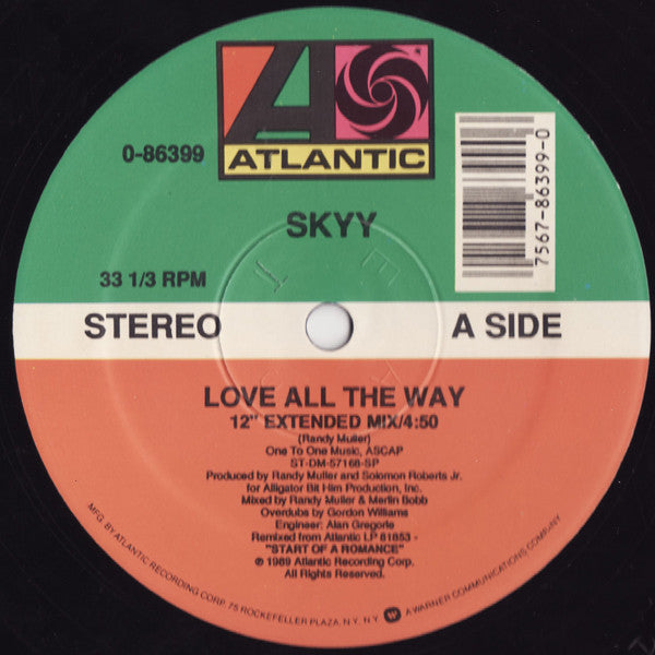 Skyy : Love All The Way (12", Spe)