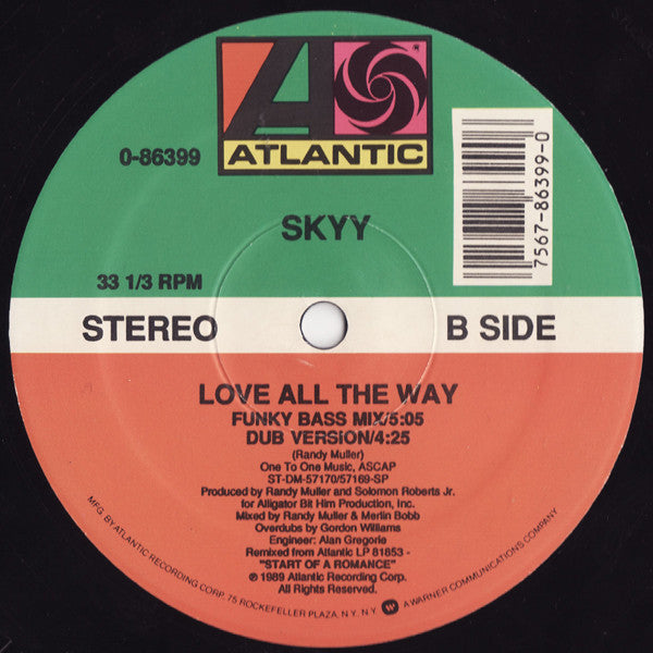 Skyy : Love All The Way (12", Spe)