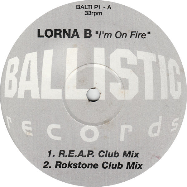 Lorna B. : I'm On Fire (12", Promo)