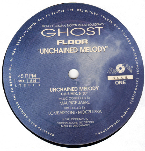Floor (3) : Unchained Melody (From The Original Motion Picture Soundtrack Ghost) (12")