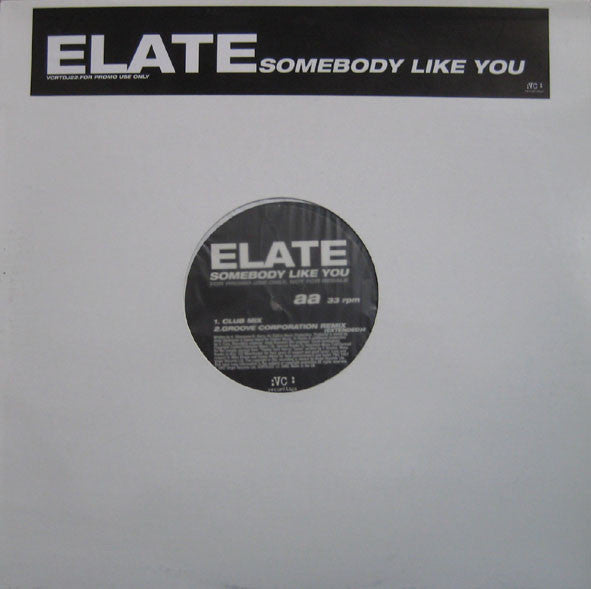 Elate : Somebody Like You (12", Promo)