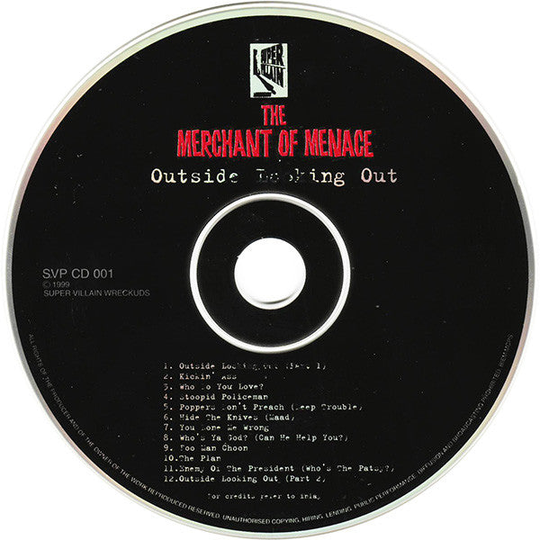 The Merchant Of Menace : Outside Looking Out (CD, Album)