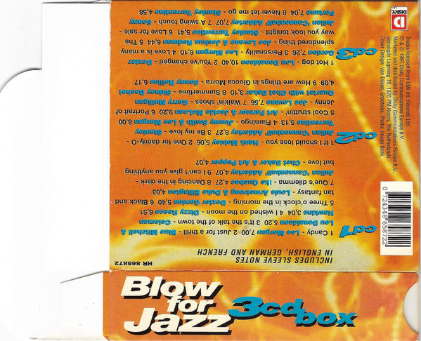 Various : Blow For Jazz (3xCD, Comp + Box)