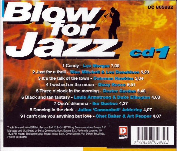 Various : Blow For Jazz (3xCD, Comp + Box)