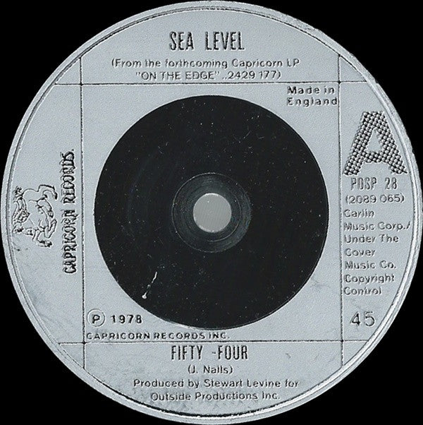 Sea Level : Fifty-Four (7", Single)