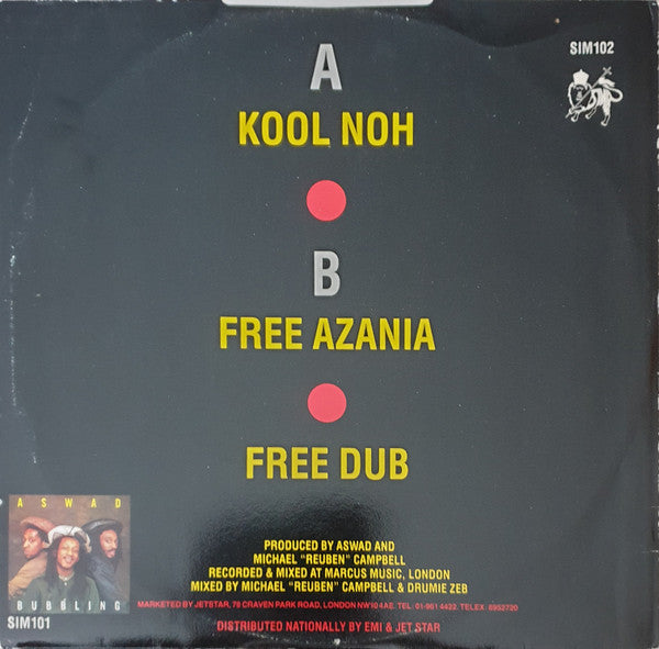 Aswad : Kool Noh (12")
