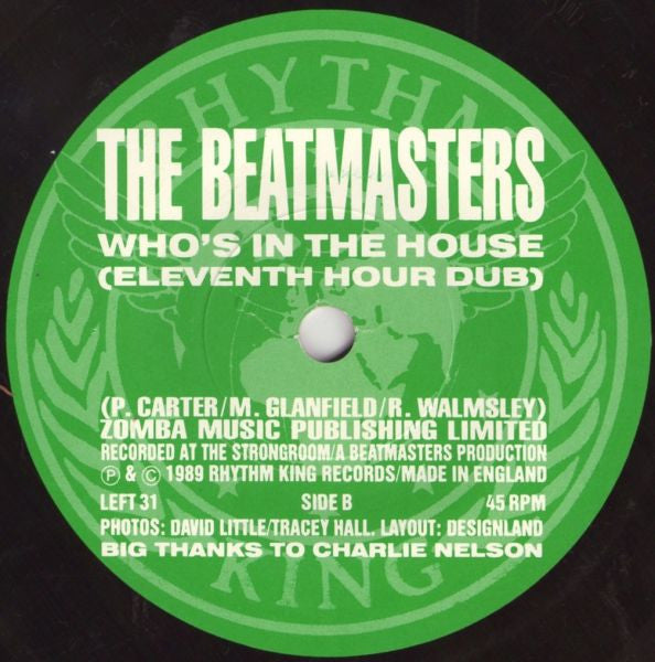The Beatmasters With Merlin : Who's In The House (7", Single)