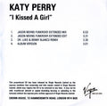 Katy Perry : I Kissed A Girl (CDr, Maxi, Promo)
