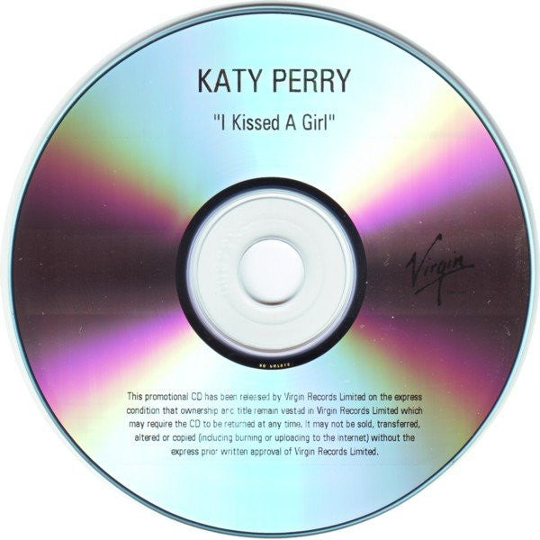 Katy Perry : I Kissed A Girl (CDr, Maxi, Promo)