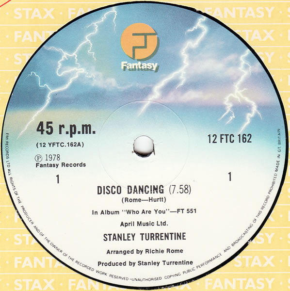 Stanley Turrentine : Disco Dancing (12")