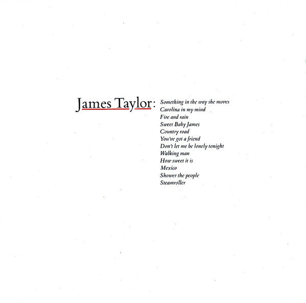 James Taylor (2) : Greatest Hits (CD, Comp, RP, O-C)