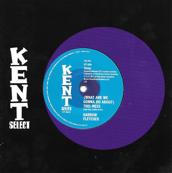 Darrow Fletcher : (What Are We Gonna Do About) This Mess / Honey Can I (7")