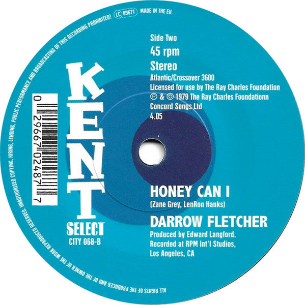 Darrow Fletcher : (What Are We Gonna Do About) This Mess / Honey Can I (7")