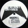 Modill : Vacant Rhymes / Nightly (12")