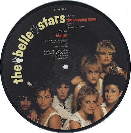 The Belle Stars : The Clapping Song (7", Pic)