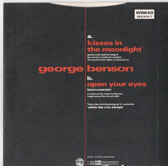 George Benson : Kisses In The Moonlight (7")