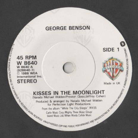 George Benson : Kisses In The Moonlight (7")