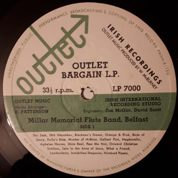 The Millar Memorial Flute Band : To The Field  - And Back! (LP)