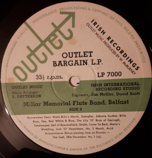 The Millar Memorial Flute Band : To The Field  - And Back! (LP)