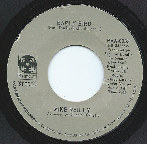 Mike Reilly : 1927 Kansas City (7")