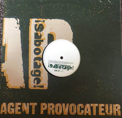 Agent Provocateur : Sabotage! (12", Promo)