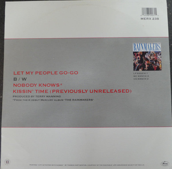 The Rainmakers (2) : Let My People Go-Go (12", Single)