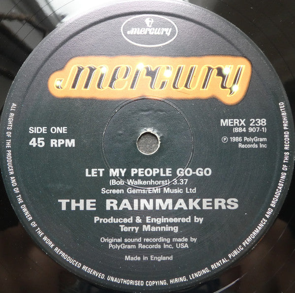 The Rainmakers (2) : Let My People Go-Go (12", Single)