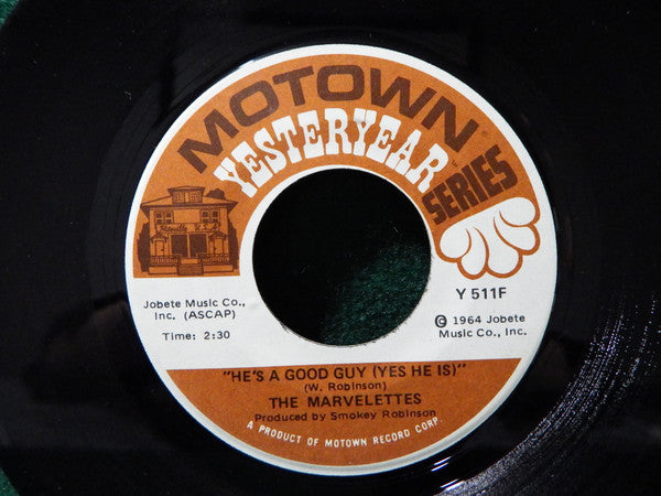 The Marvelettes : Don't Mess With Bill / He's A Good Guy (Yes He Is) (7", Mono)