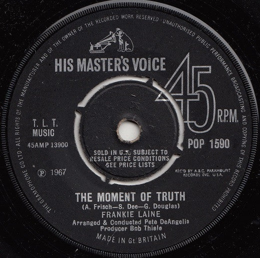 Frankie Laine : Making Memories (7", Single, 4-p)