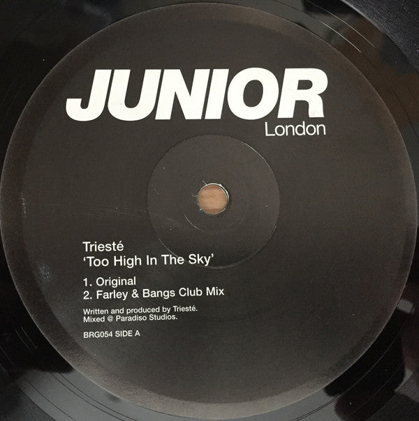 Triesté : Too High In The Sky (12")