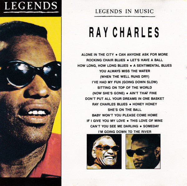 Ray Charles : Legends In Music (CD, Comp)