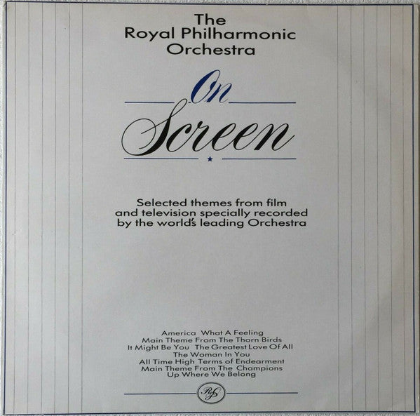 Royal Philharmonic Orchestra : On Screen (LP, Album)