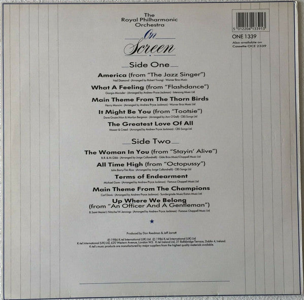 Royal Philharmonic Orchestra : On Screen (LP, Album)