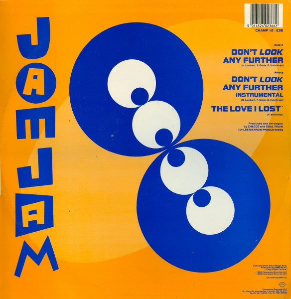 Jam Jam : Don't Look Any Further (12")