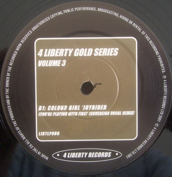 Various : 4 Liberty Gold Series Volume 3 (2x12")