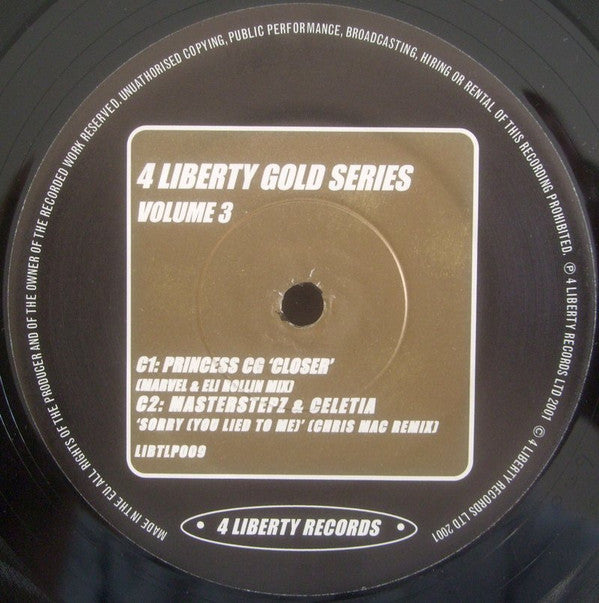 Various : 4 Liberty Gold Series Volume 3 (2x12")