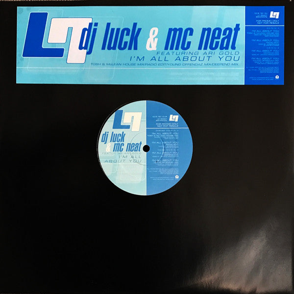 DJ Luck & MC Neat Featuring Ari Gold : I'm All About You (12", Promo)